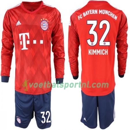 FC Bayern München Joshua Kimmich 32 Kind Thuis Tenue 2018-19 L/S
